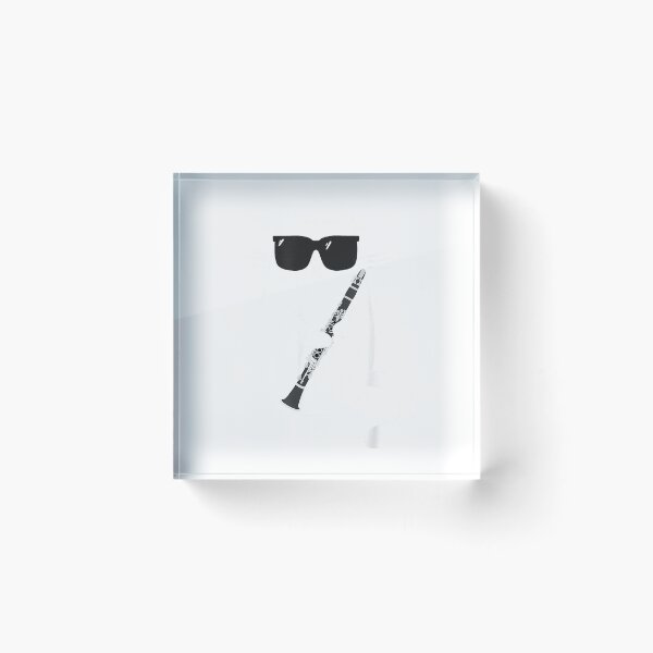 Item preview, Funny Cat Wearing Sunglasses Playing Clarinet Musician T-Shirt designed and sold by KTY-NUSS.