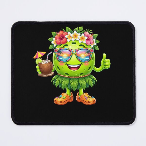 Item preview, Hawaiian Pickleball Hawaii Tropical Beach Summer Vacation designed and sold by Littermin.