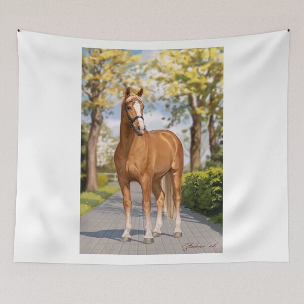 Item preview, Brave The Punisher Horses Face Challenges designed and sold by Malipiknik.