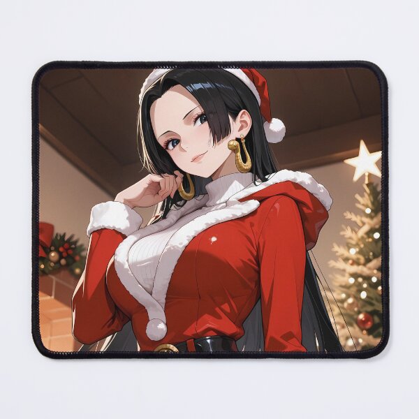 Item preview, Boa Hancock One Piece Christmas Red Holiday Queen designed and sold by SuperTeamCanada.