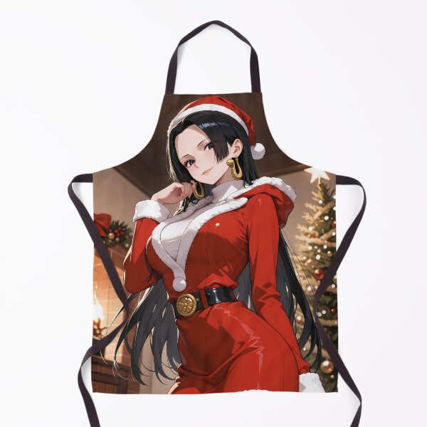 Item preview, Boa Hancock One Piece Christmas Red Holiday Queen designed and sold by SuperTeamCanada.