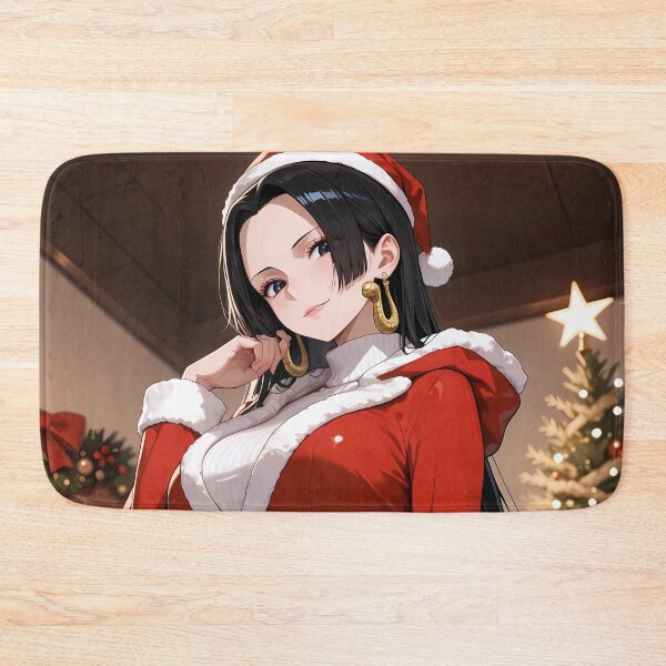 Item preview, Boa Hancock One Piece Christmas Red Holiday Queen designed and sold by SuperTeamCanada.
