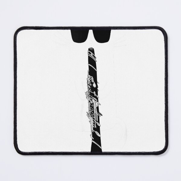Item preview, Funny Cat Wearing Sunglasses Playing Clarinet T-Shirt T-Shirt designed and sold by gidget-gadget.
