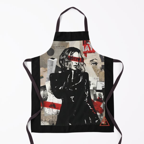 Item preview, Red Bar Censored Collage Art Figure designed and sold by ActuallyVen.