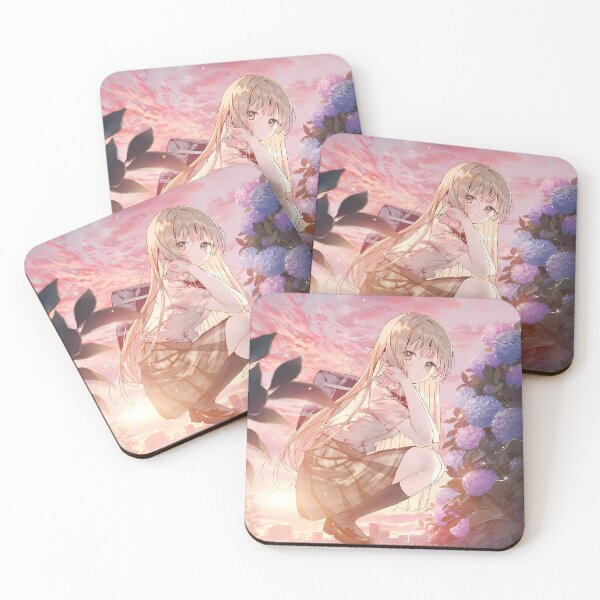 Item preview, Mahiru Shiina Angel Next Door Sunset Hydrangea Rooftop designed and sold by SuperTeamCanada.