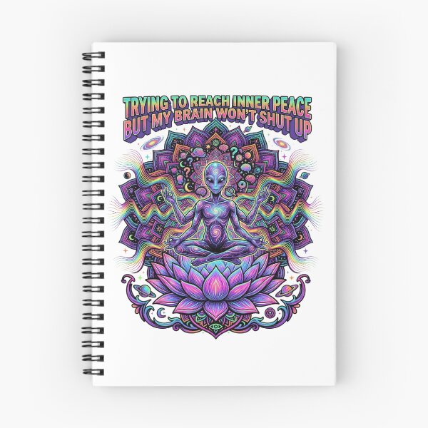 Item preview, Emotional Support Alien – Cosmic Mental Health Companion designed and sold by Pride_Prints.