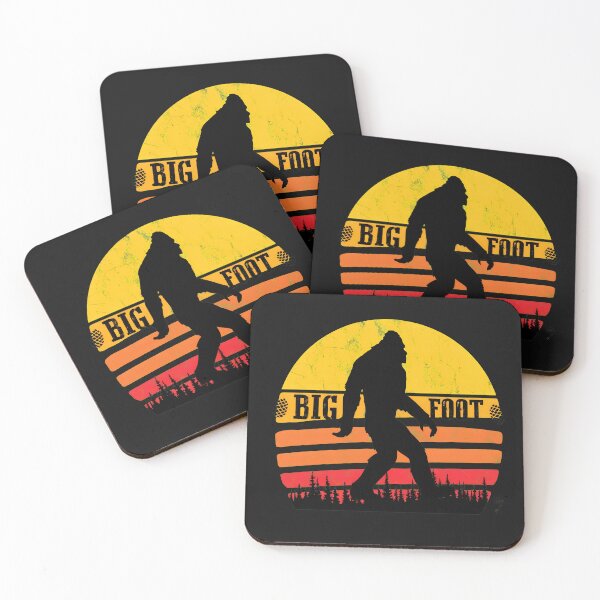 Item preview, Bigfoot Retro Sunset Stripe Hiker Graphic designed and sold by ActuallyVen.