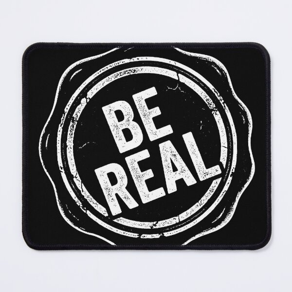 Item preview, Authentic Identity Be Real Modern Text Layout designed and sold by EdvvinStudios.