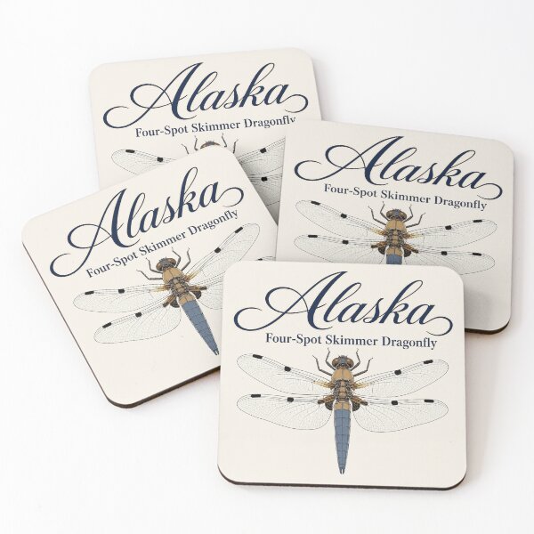 Item preview, Alaska Four-Spot Skimmer Dragonfly designed and sold by The-Drip-Studio.