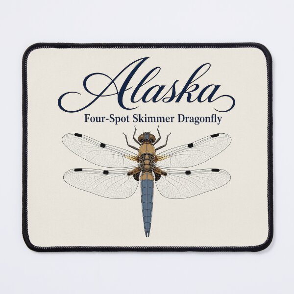Item preview, Alaska Four-Spot Skimmer Dragonfly designed and sold by The-Drip-Studio.