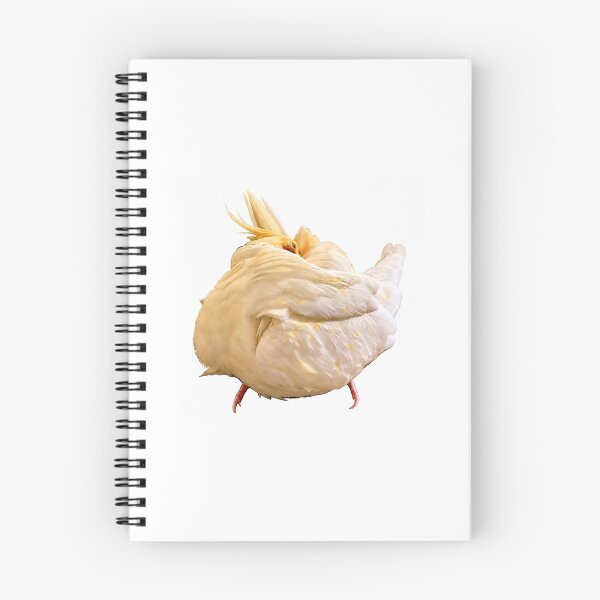 Item preview, Cute Cockatiel Zen Bird Sticker designed and sold by limoobird.