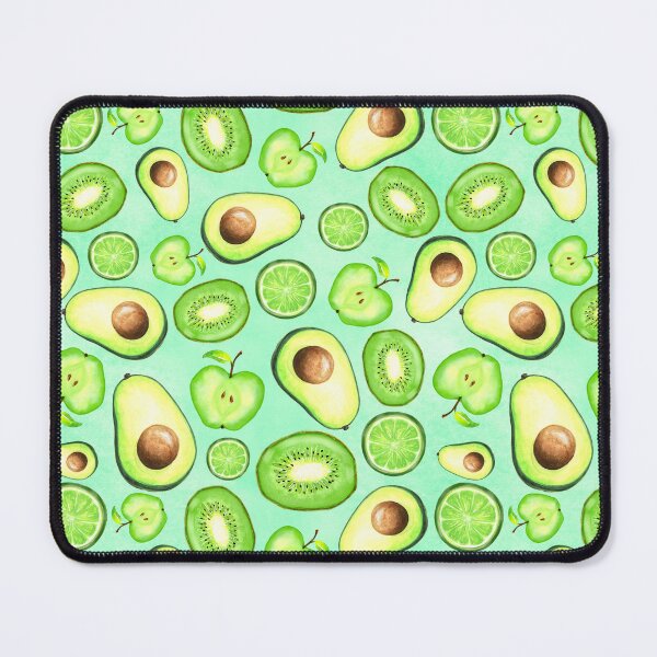 Item preview, Green Fruits on Green Watercolor designed and sold by lisanganart.