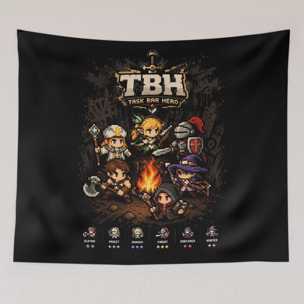 Item preview, Task Bar Hero - All Class designed and sold by superhetero.
