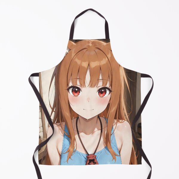 Item preview, Holo Spice And Wolf Cozy Portrait Soft Light Smile designed and sold by 108Recordings.
