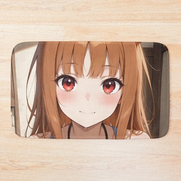 Item preview, Holo Spice And Wolf Cozy Portrait Soft Light Smile designed and sold by 108Recordings.