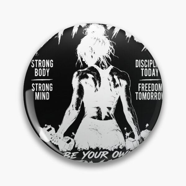 Item preview, Women's Fitness Motivation Gym Design - Strong Mind, Strong Body designed and sold by JTitli.