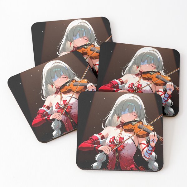 Item preview, Phrolova Wuthering Waves Violin Spotlight Crimson Performance designed and sold by 108Recordings.