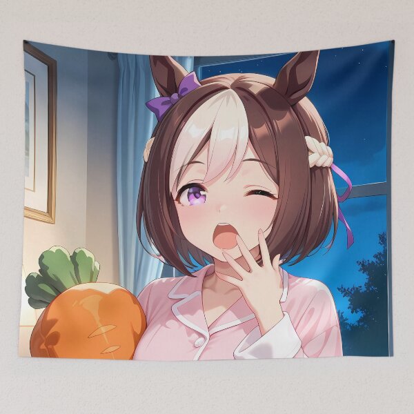 Item preview, Special Week Uma Musume Sleepy Night Cozy Pajamas designed and sold by 108Recordings.