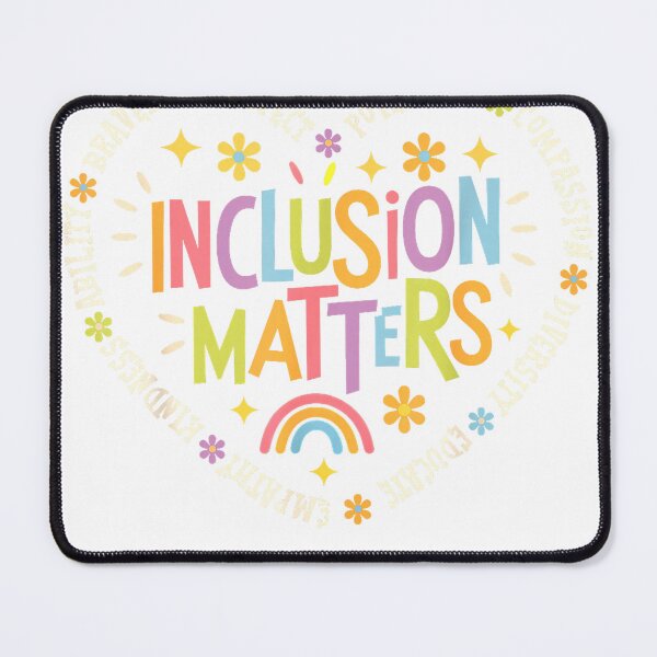 Item preview, Inclusion Matters Special Education Teacher Autism Awareness T-Shirt designed and sold by SavsMerch.