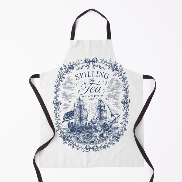 Item preview, Spilling The Tea Since 1773 designed and sold by DropTheChan.