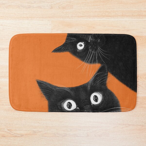 Item preview, Two black cats designed and sold by Valeriya Korenkova Kodamorkovkart.
