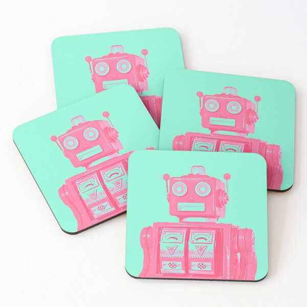 Item preview, Retro Robot Pop Art Mid Century Modern designed and sold by Volt Junkies.