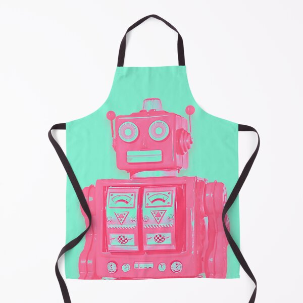 Item preview, Retro Robot Pop Art Mid Century Modern designed and sold by Volt Junkies.