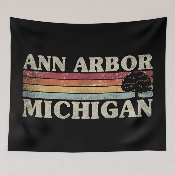 Item preview, Ann Arbor Michigan. vintage. designed and sold by EunsooLee.