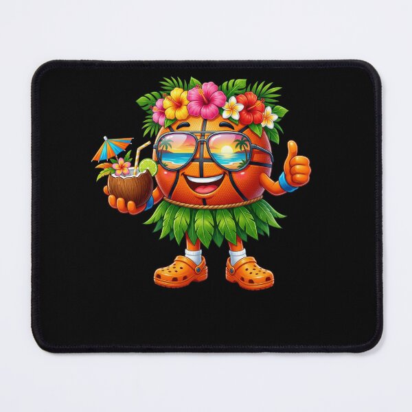 Item preview, Hawaiian Basketball Hawaii Tropical Beach Summer Vacation designed and sold by Littermin.