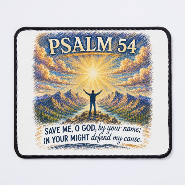 Item preview, Psalm 54 | Save Me, O God, By Your Name designed and sold by Dexters Inspiring Creations.