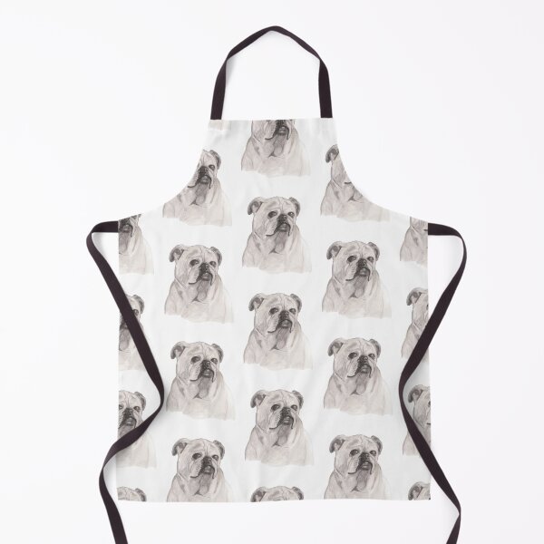 Item preview, Pug portrait in watercolor designed and sold by San-shine-arts.