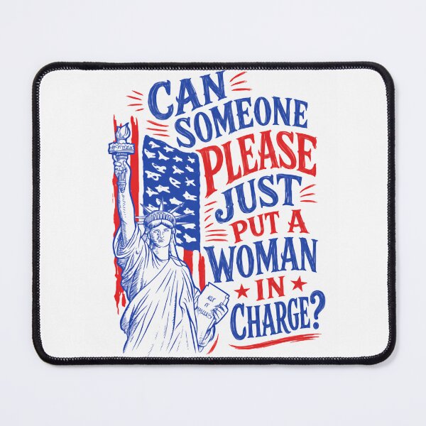 Item preview, Can Someone Please Just Put A Woman In Charge? Feminist Women's Rights Activist designed and sold by HumansStuck12.