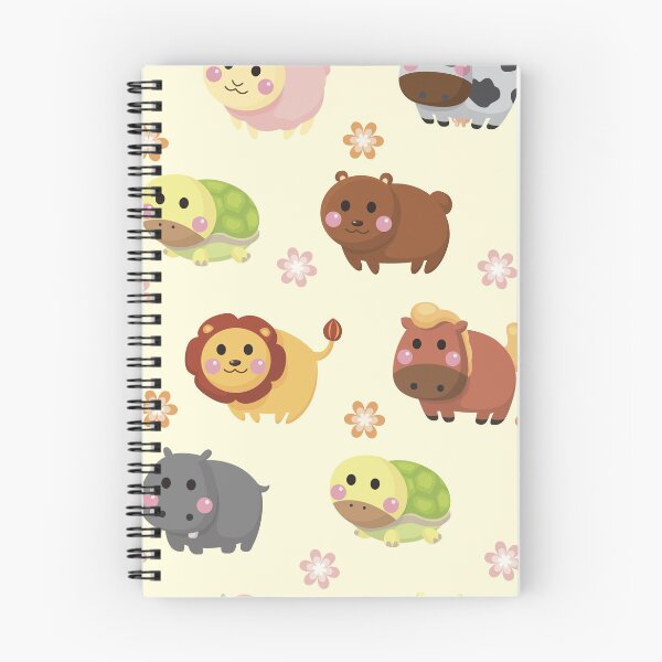 Item preview, Cute Farm Animals Pattern | Kawaii Woodland & Farm Animal Seamless Design designed and sold by RJACreative.