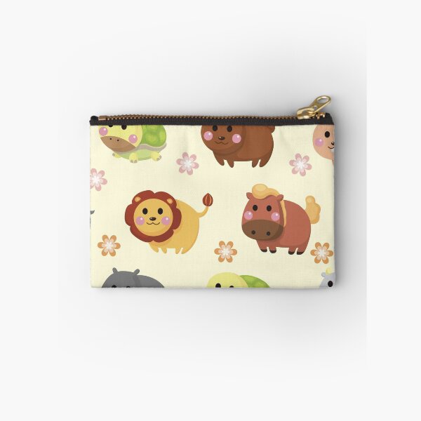 Item preview, Cute Farm Animals Pattern | Kawaii Woodland & Farm Animal Seamless Design designed and sold by RJACreative.