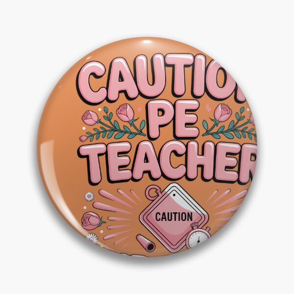 Item preview, Caution PE Teacher Mid Drill Pullover Hoodie designed and sold by JulianBrant.