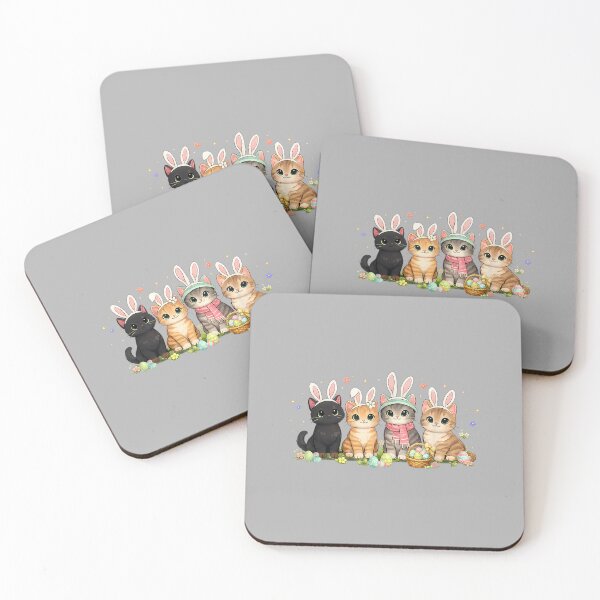 Item preview, Funny Easter Cats Ears Bunny Eggs Spring Women Men Kids designed and sold by ArleneRowe.