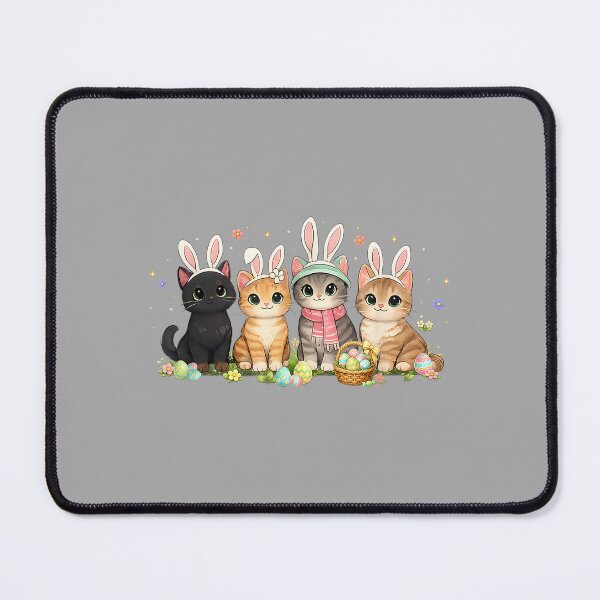 Item preview, Funny Easter Cats Ears Bunny Eggs Spring Women Men Kids designed and sold by ArleneRowe.