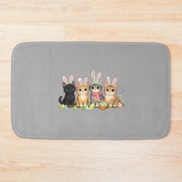 Item preview, Funny Easter Cats Ears Bunny Eggs Spring Women Men Kids designed and sold by ArleneRowe.