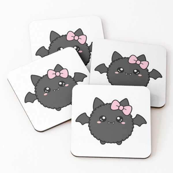 Item preview, Adorable Gothic Bat with Pink Bow Pastel Aesthetic designed and sold by CozyDesignsCo.
