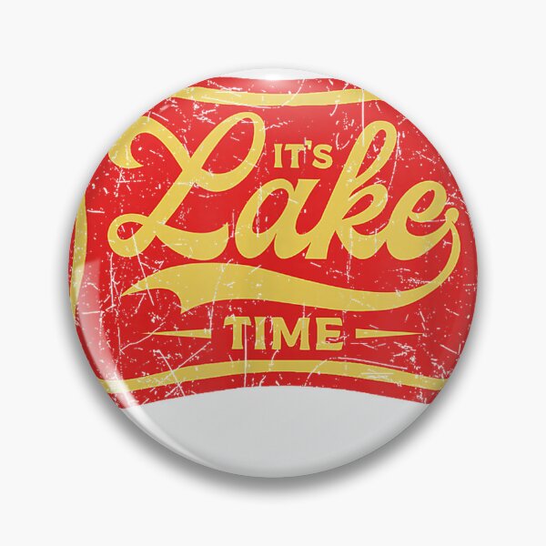 Item preview, It's Lake Time Retro Summer Lake Camper Life Fishing Boating T-Shirt designed and sold by JJLetterDesigns.