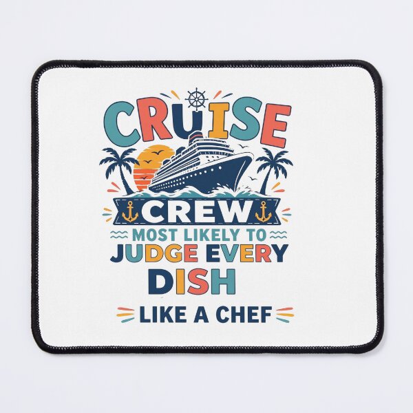 Item preview, Most Likely to Judge Every Dish Like a Chef – Funny Family Cruise Crew Matching – Chef Vacation designed and sold by Winarrts.