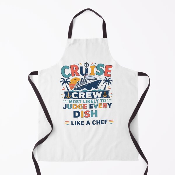 Item preview, Most Likely to Judge Every Dish Like a Chef – Funny Family Cruise Crew Matching – Chef Vacation  designed and sold by Winarrts.