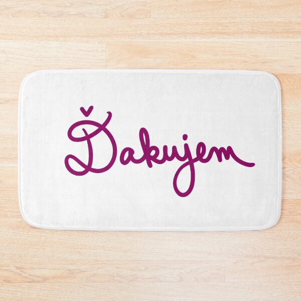 Item preview, Thank You in Slovak  designed and sold by abeink.