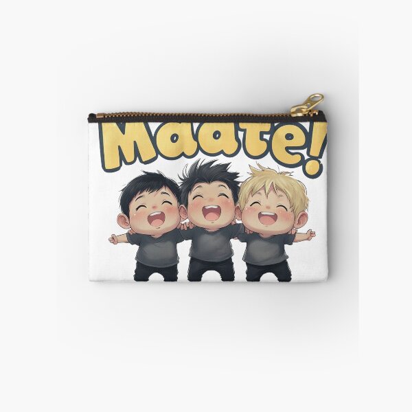 Item preview, Maate Funny Aussie Chibi Friends Group Hug designed and sold by ArtisticDesignsbyLinda.
