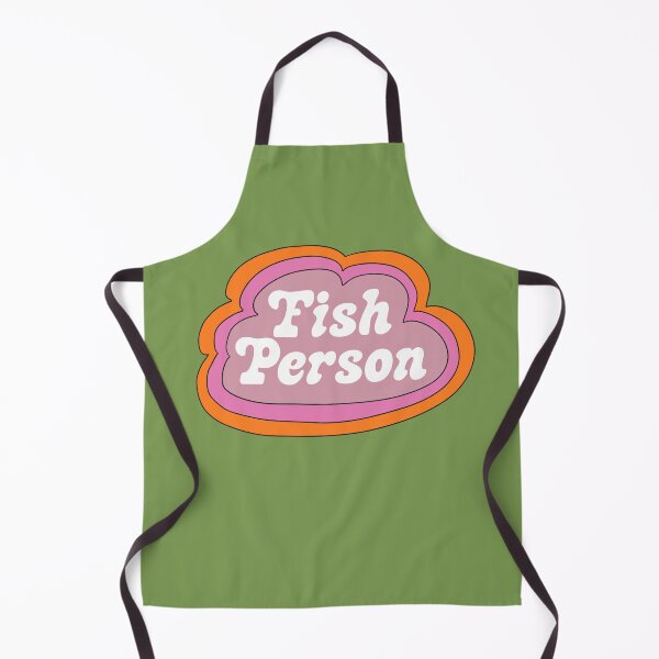 Item preview, Fish Person (Purple on Green) designed and sold by yellowflowerhut.