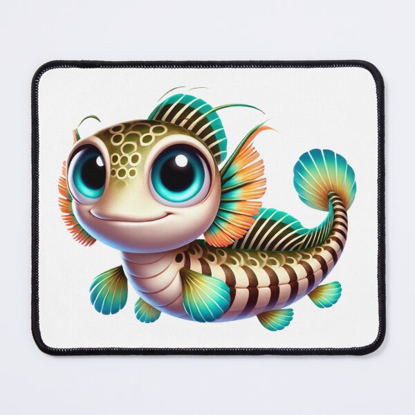 Item preview, Adorable Ornate Bichir designed and sold by Sillytoe.