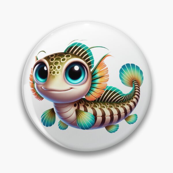 Item preview, Adorable Ornate Bichir designed and sold by Sillytoe.