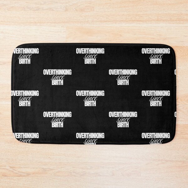 Item preview, Overthinking since birth quote gift  designed and sold by TrendyisFrenzy.