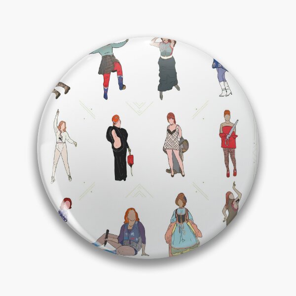 Item preview, 12 Looks Redhead Style Collage designed and sold by CuteArtKawaii.
