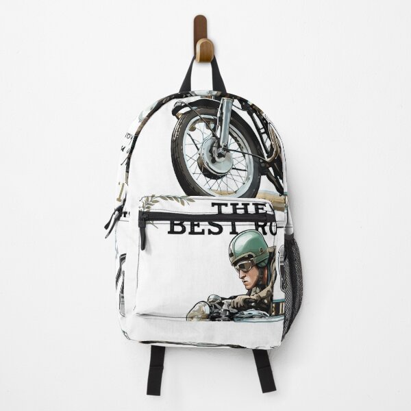 Item preview, Vintage Motorcycle Roadholder Classic Rider designed and sold by CuteArtKawaii.